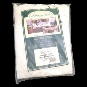 Heritage NEW in package#VT2090MSW Vintage Rose Cross Stitch 20"x90" Mantle Scarf
